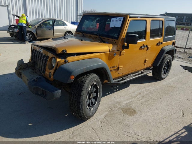 Aukcja sprzedaży 2014 Jeep Wrangler Unlimited Sport, vin: 1C4BJWDG6EL318890, numer aukcji: 44710793