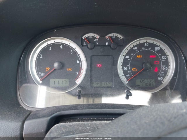 44710831 :رقم المزاد ، 3VWRE69M64M085072 vin ، 2004 Volkswagen Jetta Gl 1.8t مزاد بيع