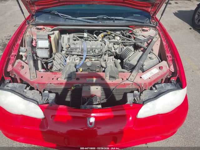 44710855 :رقم المزاد ، 2G1WX12K539196241 vin ، 2003 Chevrolet Monte Carlo Ss مزاد بيع