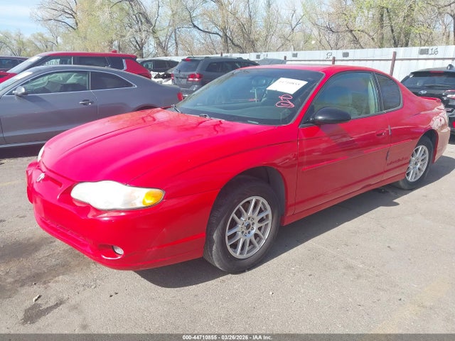 44710855 :رقم المزاد ، 2G1WX12K539196241 vin ، 2003 Chevrolet Monte Carlo Ss مزاد بيع