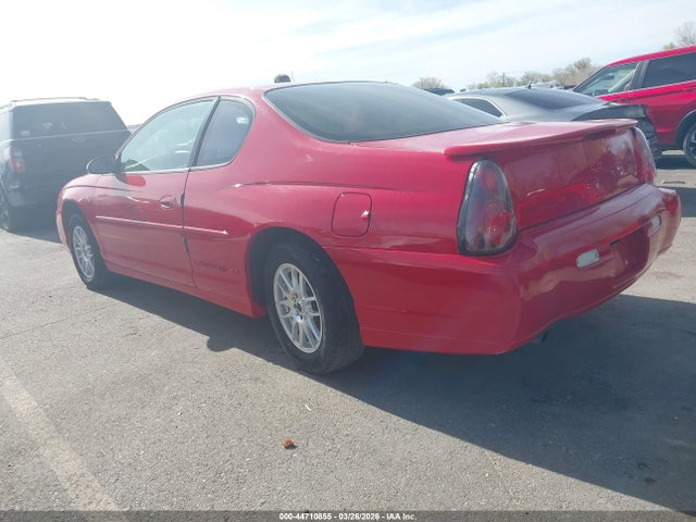 44710855 :رقم المزاد ، 2G1WX12K539196241 vin ، 2003 Chevrolet Monte Carlo Ss مزاد بيع