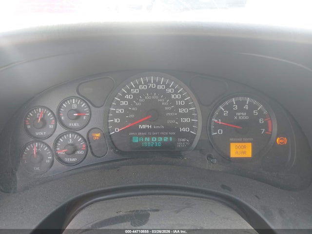 44710855 :رقم المزاد ، 2G1WX12K539196241 vin ، 2003 Chevrolet Monte Carlo Ss مزاد بيع