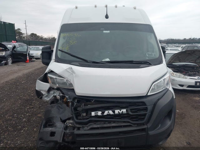 44710896 :رقم المزاد ، 3C6MRVJG1PE530180 vin ، 2023 Ram Promaster 3500 Cargo Van High Roof 159 Wb Ext مزاد بيع