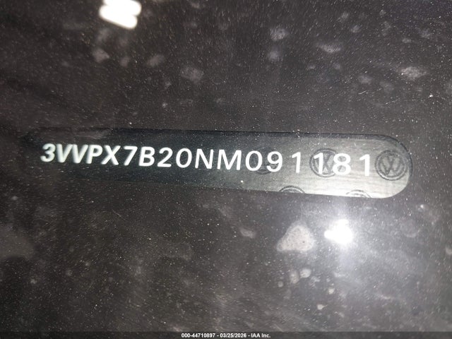 2022 VOLKSWAGEN TAOS 3VVPX7B20NM091181 Photo 8