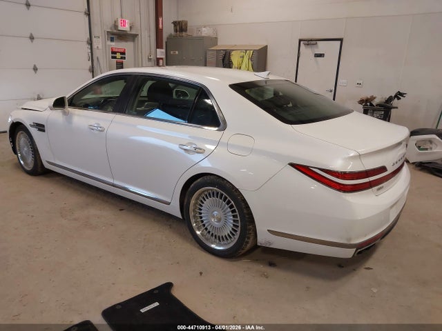 44710913 :رقم المزاد ، KMTF54PH8LU076580 vin ، 2020 Genesis G90 5.0 Ultimate Awd مزاد بيع