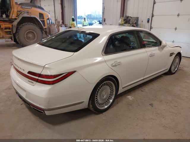 44710913 :رقم المزاد ، KMTF54PH8LU076580 vin ، 2020 Genesis G90 5.0 Ultimate Awd مزاد بيع