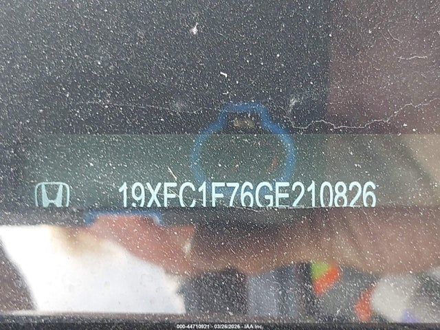 Honda Civic Ex-l 2016 19XFC1F76GE210826 Image 9