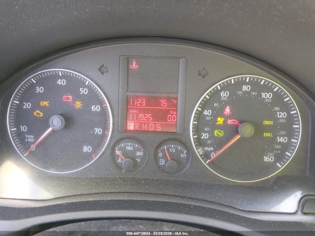Aukcja sprzedaży 2007 Volkswagen Jetta Wolfsburg Edition, vin: 3VWEF71K87M064272, numer aukcji: 44710924