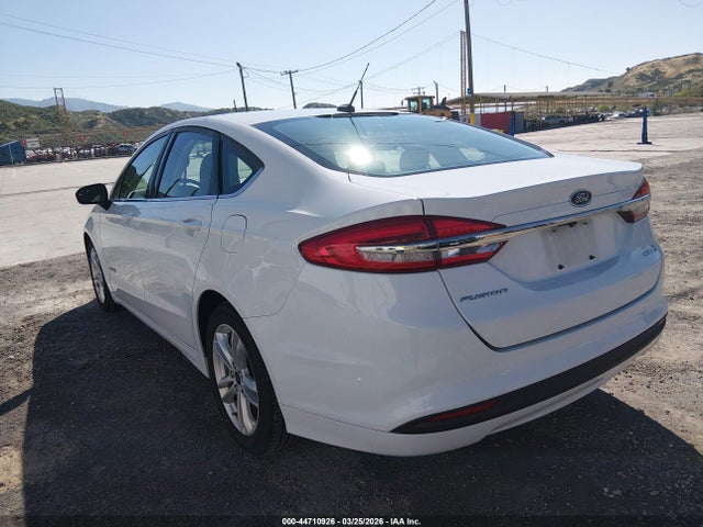 3FA6P0UU0JR100691 Ford Fusion Hybrid S