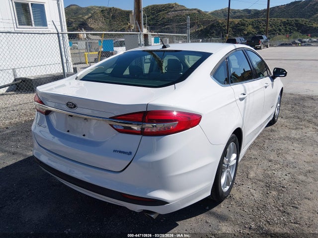 3FA6P0UU0JR100691 Ford Fusion Hybrid S