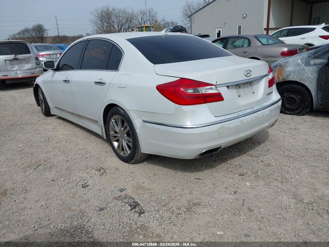 44710946 :رقم المزاد ، KMHGC4DF8CU175357 vin ، 2012 Hyundai Genesis 4.6 مزاد بيع