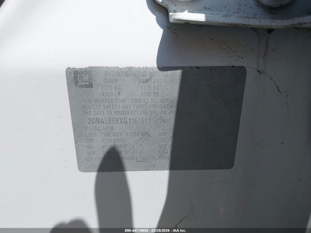 2016 CHEVROLET EQUINOX 2GNALBEKXG1161611 Photo 8