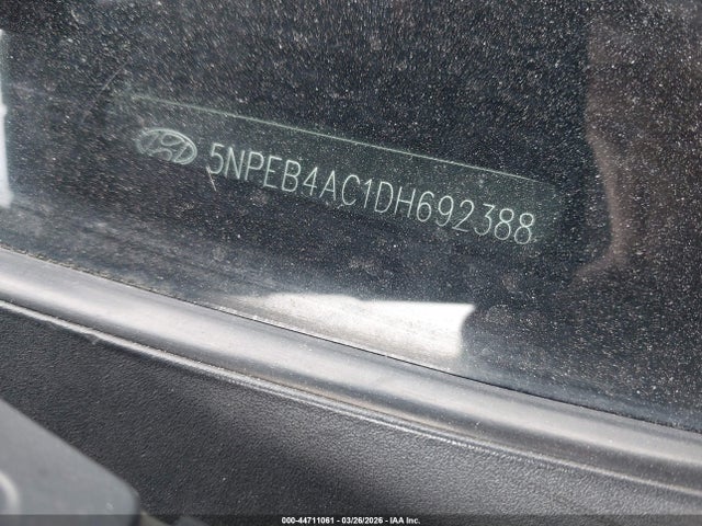 Aukcja sprzedaży 2013 Hyundai Sonata Gls, vin: 5NPEB4AC1DH692388, numer aukcji: 44711061