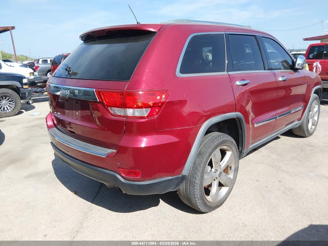 2012 Jeep Grand Cherokee Overland მანქანა იყიდება აუქციონზე, vin: 1C4RJECGXCC291040, აუქციონის ნომერი: 44711094