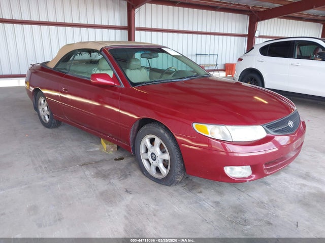 2000 TOYOTA CAMRY SOLARA 2T1FF28P1YC412029