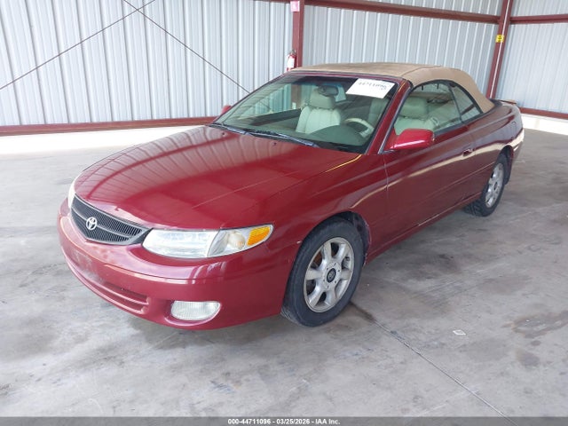 2000 TOYOTA CAMRY SOLARA 2T1FF28P1YC412029 Photo 1