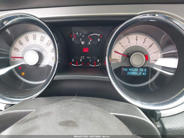 Aukcja sprzedaży 2012 Ford Mustang V6 Premium, vin: 1ZVBP8AM2C5212231, numer aukcji: 44711103