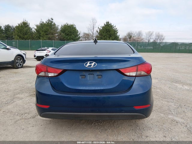 Продажа на аукционе авто 2016 Hyundai Elantra Value Edition, vin: KMHDH4AE2GU555168, номер лота: 44711132