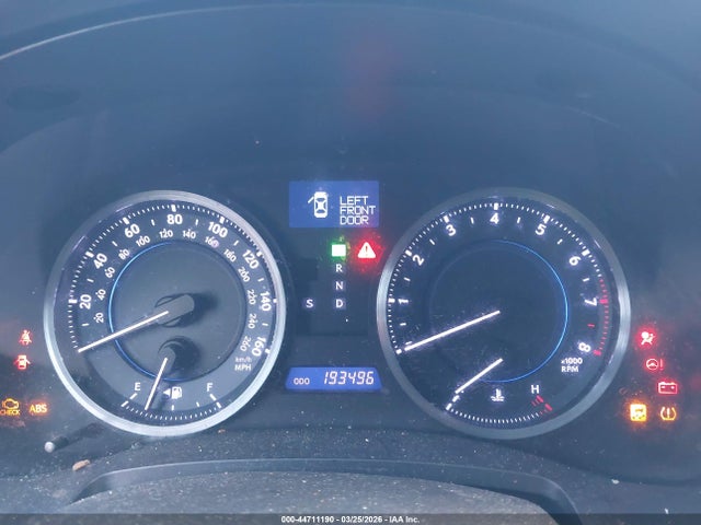 2013 Lexus Is 250 მანქანა იყიდება აუქციონზე, vin: JTHBF5C29D5191944, აუქციონის ნომერი: 44711190