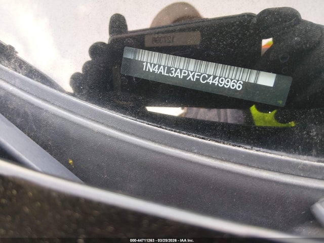 1N4AL3APXFC449966 Nissan Altima 2.5/2.5 S/2.5 Sl/2.5 Sv