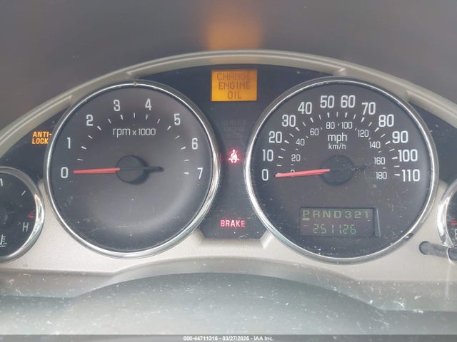 44711316 :رقم المزاد ، 3G5DB03L56S540308 vin ، 2006 Buick Rendezvous Cx مزاد بيع