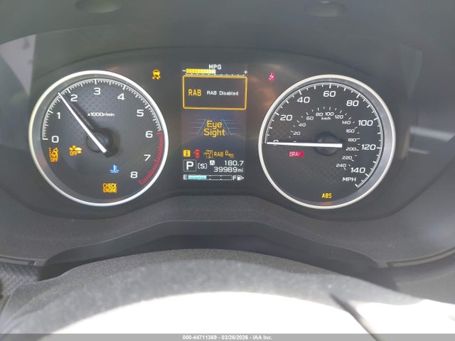 Aukcja sprzedaży 2022 Subaru Forester Limited, vin: JF2SKAPC9NH496239, numer aukcji: 44711369