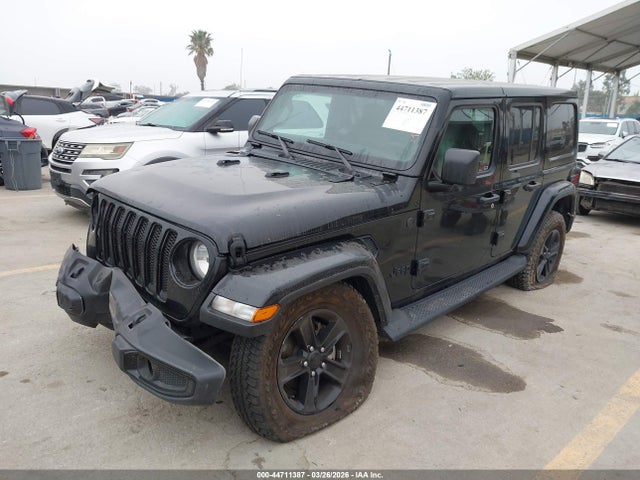 44711387 :رقم المزاد ، 1C4HJXEG7PW577694 vin ، 2023 Jeep Wrangler 4-door Sahara Altitude 4x4 مزاد بيع
