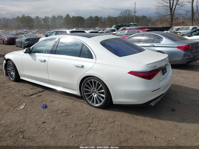 44711397 :رقم المزاد ، W1K6G7GB1NA069180 vin ، 2022 Mercedes-benz S 580 4matic مزاد بيع