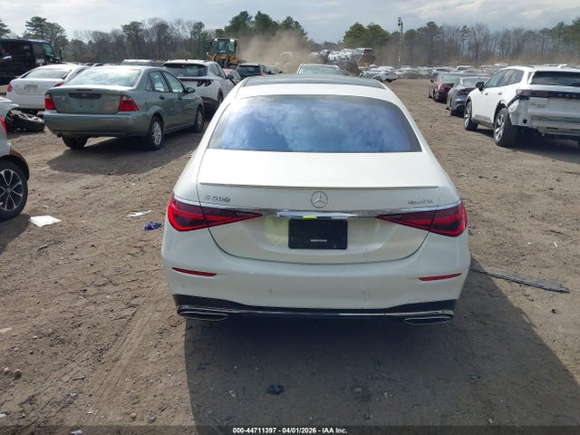 44711397 :رقم المزاد ، W1K6G7GB1NA069180 vin ، 2022 Mercedes-benz S 580 4matic مزاد بيع