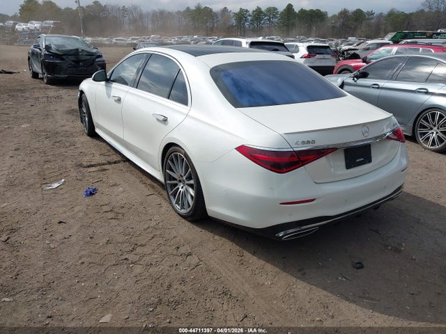 44711397 :رقم المزاد ، W1K6G7GB1NA069180 vin ، 2022 Mercedes-benz S 580 4matic مزاد بيع