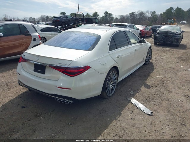 44711397 :رقم المزاد ، W1K6G7GB1NA069180 vin ، 2022 Mercedes-benz S 580 4matic مزاد بيع