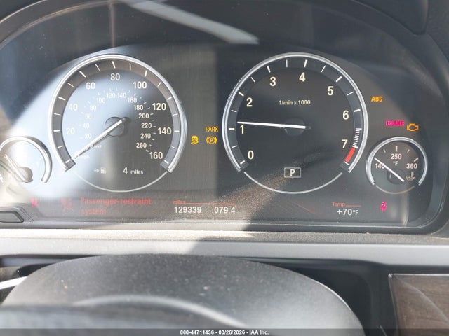 2011 Bmw 740i მანქანა იყიდება აუქციონზე, vin: WBAKA4C5XBC613150, აუქციონის ნომერი: 44711436
