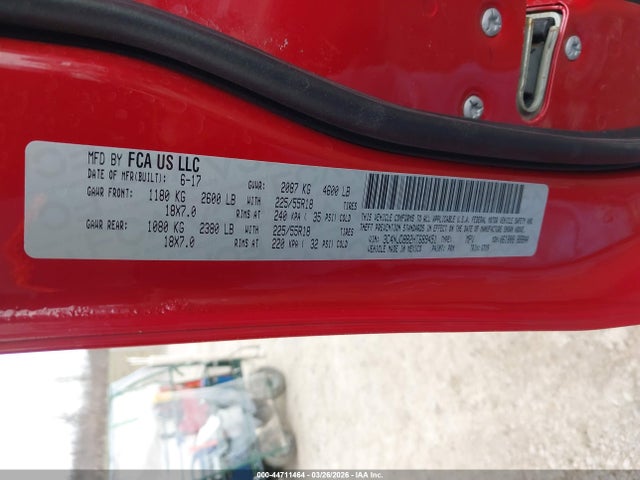 2017 JEEP NEW COMPASS 3C4NJDBB2HT689451 Photo 8