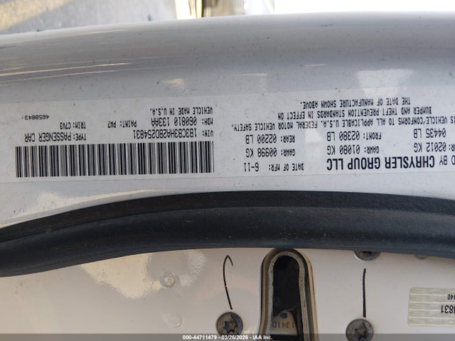 Aukcja sprzedaży 2011 Dodge Caliber Mainstreet, vin: 1B3CB3HA2BD254831, numer aukcji: 44711479