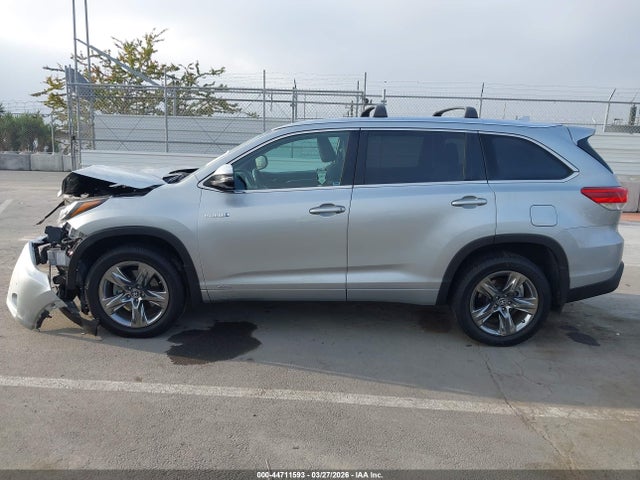 5TDDGRFH7JS044901 Toyota Highlander Hybrid Limited Platinum