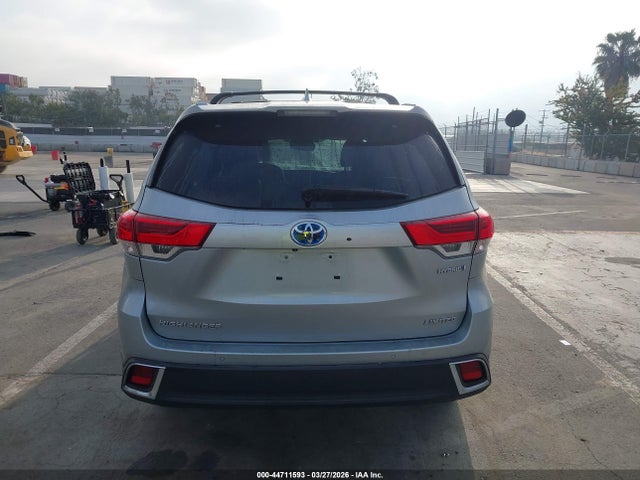 5TDDGRFH7JS044901 Toyota Highlander Hybrid Limited Platinum