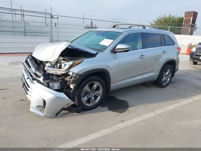 5TDDGRFH7JS044901 Toyota Highlander Hybrid Limited Platinum