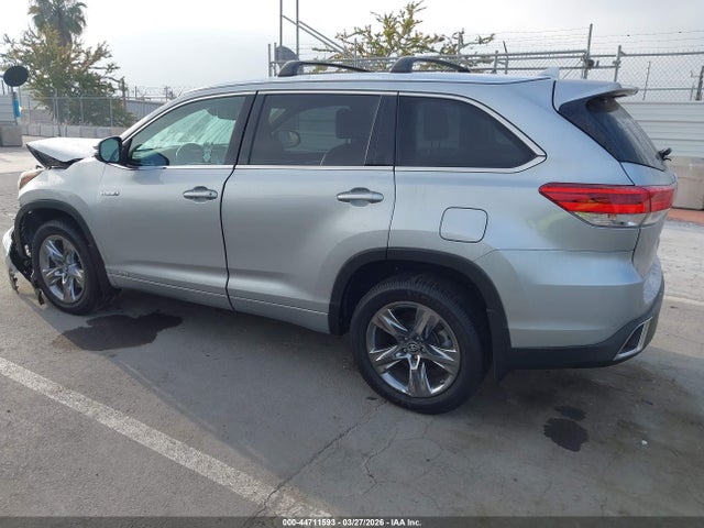 5TDDGRFH7JS044901 Toyota Highlander Hybrid Limited Platinum