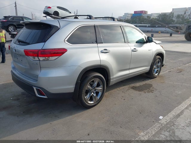 5TDDGRFH7JS044901 Toyota Highlander Hybrid Limited Platinum