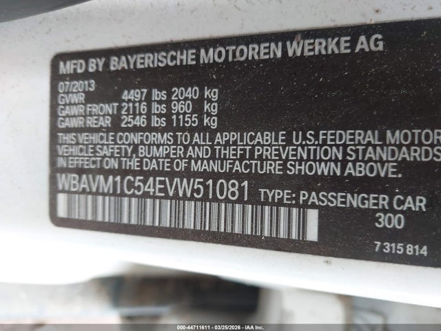 2014 BMW X1 WBAVM1C54EVW51081 Photo 8