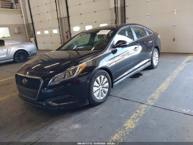 2017 Hyundai Sonata Hybrid Se მანქანა იყიდება აუქციონზე, vin: KMHE24L15HA043701, აუქციონის ნომერი: 44711712