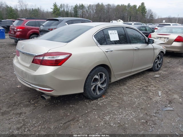 2016 Honda Accord Lx მანქანა იყიდება აუქციონზე, vin: 1HGCR2F38GA130467, აუქციონის ნომერი: 44711718