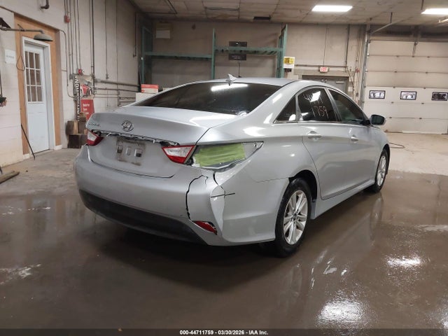 2014 Hyundai Sonata Gls მანქანა იყიდება აუქციონზე, vin: 5NPEB4AC2EH920609, აუქციონის ნომერი: 44711759