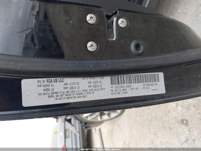 Aukcja sprzedaży 2020 Dodge Challenger Sxt, vin: 2C3CDZAG4LH158993, numer aukcji: 44711792