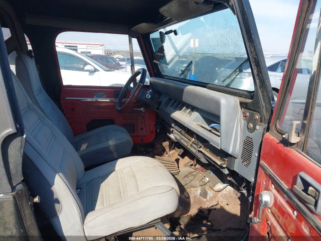 44711795 :رقم المزاد ، 2J4FY59T4KJ148473 vin ، 1989 Jeep Wrangler / Yj Laredo مزاد بيع