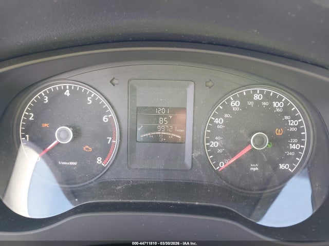 2011 Volkswagen Jetta 2.5l Se მანქანა იყიდება აუქციონზე, vin: 3VWDZ7AJ7BM323997, აუქციონის ნომერი: 44711810