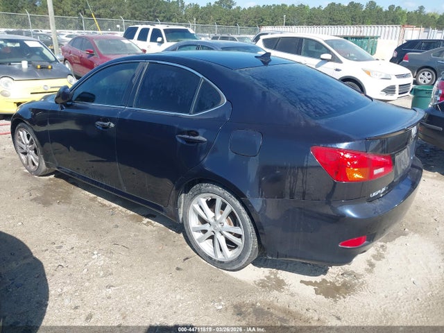 Продаж на аукціоні авто 2007 Lexus Is 250, vin: JTHBK262875038806, номер лоту: 44711819