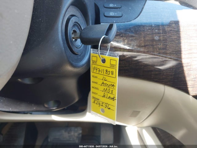 Продажа на аукционе авто 2012 Acura Mdx Technology Package, vin: 2HNYD2H3XCH514546, номер лота: 44711838