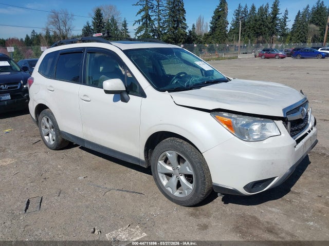2015 Subaru Forester 2.5i Premium მანქანა იყიდება აუქციონზე, vin: JF2SJADCXFH823322, აუქციონის ნომერი: 44711896