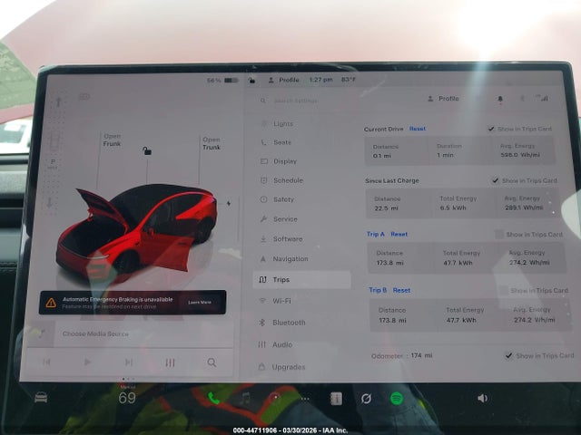 Aukcja sprzedaży 2026 Tesla Model Y All-wheel Drive/long Range Launch Series/premium All-wheel Drive, vin: 7SAYGDEE8TF596753, numer aukcji: 44711906